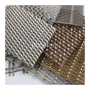 High-quality Decorative Metal Wire Mesh Screen, Suitable for Interior and Exterior Design thumbnail-4