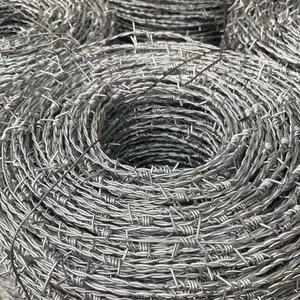 Barbed Wire Fence for Agricultural and Perimeter Security - 200m Rolls thumbnail-5