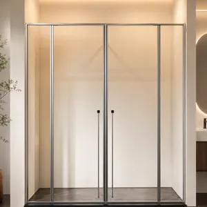 T-Shaped Top-Mounted Shower Enclosure thumbnail-1