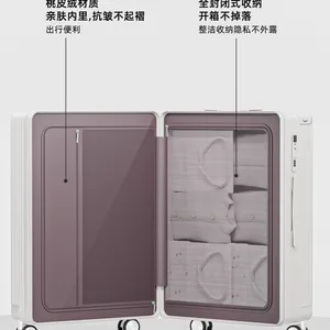 Carbon Fiber and PP Suitcase Travel Luggae Box 20'', 20'', 24'', 26'' Sizes and 2026 New Design thumbnail-5