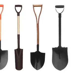 Shovel For Digging,Round Shovel, Garden Tool With D-Handle, 41 Inches In Overall Length, Wooden Handel Garden Shovel,Beach Shovel, Car Snow Shovel thumbnail-5