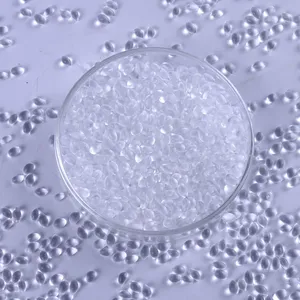 Clear Transparent PVC Granules Soft PVC Pellets For Crystal Slipper Ladies Sandal Raw Material thumbnail-2