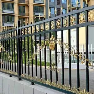 Zinc Steel Fence Panel 2.4m Height, 50x200mm Welded Mesh, Hot Dip Galvanized 85μm thumbnail-5