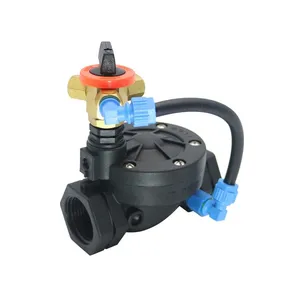 BACCARA G75-SM Irrigation Valve 2-Way NC 3/4 to 2 Inch BSPT 0.3-10 Bar G75 Solenoid 3 W Auto Manual Off Nylon Body NR Diaphragm thumbnail-1