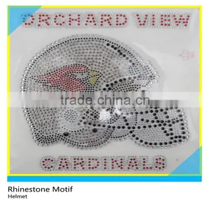 Rhinestone Motif DMC Crystal Material Love Hand Design 21x23cm Clothing Decoration thumbnail-2