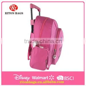Top Seller Top Quality Humanized Design Wholesale Kids Trolley Bags Backpack Bag School Bags With Wheels for Girls thumbnail-2