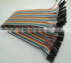 30CM Rainbow Cable 40P Female to Female thumbnail-1