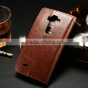 For LG G4 Stylus Leon V10 Joy Spirit K4 K7 K10 Leather Case Cover Classic Wallet Flip Case for LG G Flex 2 Wallet Case thumbnail-2