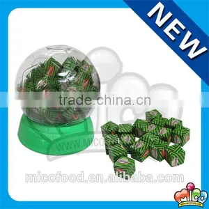 Square Chocolate Candy in Football thumbnail-1