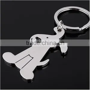 Manufacturers Supply Key Ring Genuine Creative Personality Smooth Dog Keychain thumbnail-2