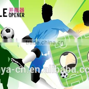 D531 Football Court Opener Bottle Opener Keychain Open Beer Bottle With Fridge Magnet thumbnail-1