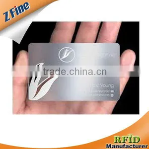 Competitive Price Black Metal Business Cards /metal Vip Card With High Quality thumbnail-1
