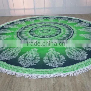 Indian Round Beach Towel Mandala Decorative Wall Hanging Yoga Mat thumbnail-6