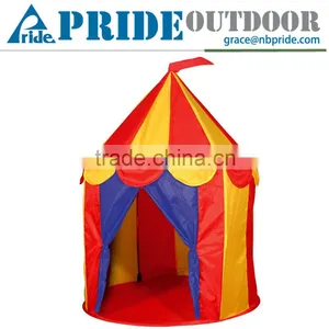 Children's Indoor Play House Outdoor Castle Tent Portable Baby Kids Folding Circus Tent thumbnail-1