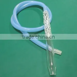 Beautiful Glass Hookah Shisha Hose With Mouthtip FDA/LFGB Certificate thumbnail-3