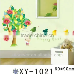 New Fashion Wall Sticker Singing Birds thumbnail-1