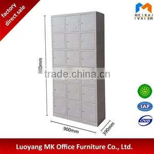 Cheap Customized Metal 18 Door Steel Closet Cabinet Clothes Locker thumbnail-4