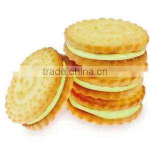 Premium Manufacturer Pandanus Cream Filled Sandwich Biscuits High Quality From Thailand thumbnail-1