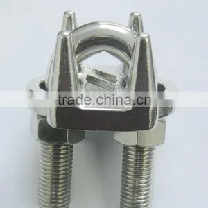 Stainless Steel 316 Powder Coated us Type Drop Japanese Metal Wire Rope Clip in Rigging thumbnail-2