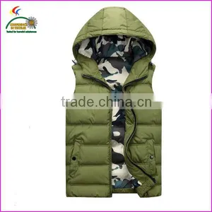 Windproof Duck Down Vest thumbnail-1