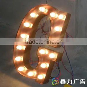 Customized High Quality Direct Factory of Metal Vintage Marquee Lights thumbnail-2