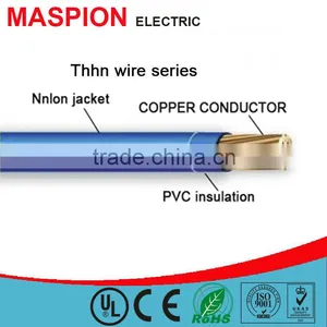 UL CE ROHS Standard NYLON Enamelled Copper Wire AND THHN ALUMINIUM SINGLE Electrical Wire thumbnail-1