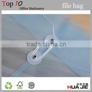 Office School A4 Size Clear Plastic Envelope With String thumbnail-6