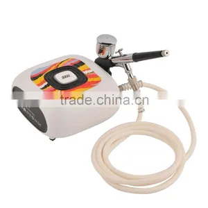 HaoSheng HS08-6AC-SK Airbrush Makeup Compressor Manufacture by China thumbnail-6