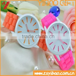 Popular Promotional Jelly Silicone Watch/Wrist Silicone Watch For Girls thumbnail-3