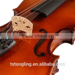 (TL-VP01A)Cheapest Matte Color Plywood Basswood Violin thumbnail-6