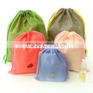 2015 Fashion Wholesale pp Woven Drawstring Bag, String Bag With Logo in Custom thumbnail-1