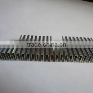 Aluminum Pin Fin With Threaded Standoffs Designed to Mount a Fan Foled Aluminum Fin thumbnail-2