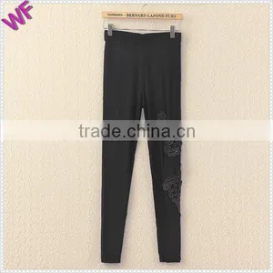 Custom Lace Pattern Modal Jogging Pants thumbnail-6