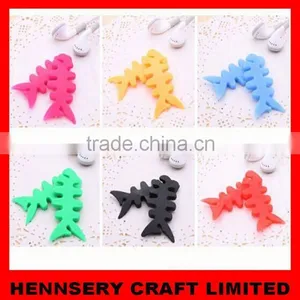 Customized Shape and Logo Soft Pvc Rubber Candy Portable Charger thumbnail-1