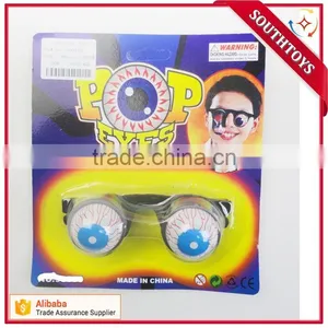 Pop Out Eye Glasses Funny Novelty Joke Mad Scientist Halloween Fancy Dress thumbnail-1