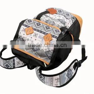 Big Capacity National Stylish Backpack Bag Outdoor Hiking Canvas Sport Backpack Bag thumbnail-4
