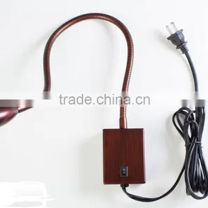 Red Brozen Bedside & Reading Wall Lamp 3w thumbnail-1