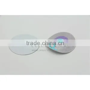 40mm Round Barcoded RF Security Labels EAS 8.2mhz R40 Anti-lost Soft Label thumbnail-1