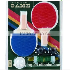 Hot Selling Table Tennis Rackets Cheap Protable Wooden Beach Racket thumbnail-1