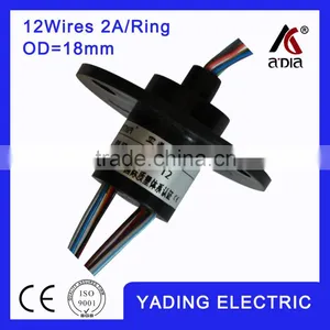 Capsule Slip Ring 018-12 Dia.18mm 12wires 2A/Per Wires Quality Choice thumbnail-1