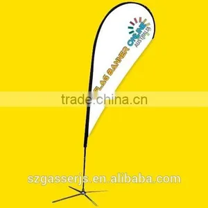 Factory Custom Trade Show Banner Street Banner Teardrop Flag Banner thumbnail-1