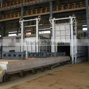 Bogie Hearth Natural Gas Heat Treatment Oven for Annealing,Hardening,Tempering,etc thumbnail-2