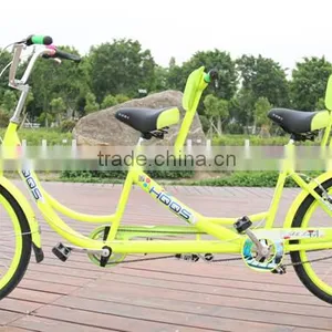 24 Inch Tandem Bike / Single Speed Tandem Bicycle / Aluminum Alloy Bike Frames thumbnail-4