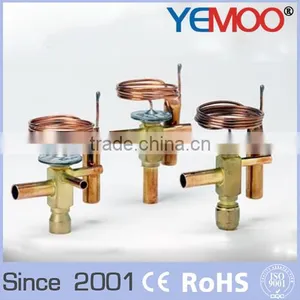 Flare Connection Expansion Valve Top Quality R22 R134a Thermal Expansion Valve for Sale thumbnail-1