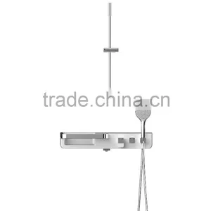Shower Set - Hand Shower, Bath Faucet & Storage Shelf - (Model: Cebien 'UD-T) thumbnail-1