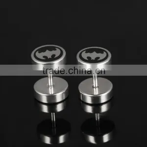 2016 China High End Men Fashion Jewelry 316L Stainless Steel Personalized Logo Photo Earring thumbnail-2