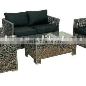 Rattan Indoor Sectional Sofa thumbnail-1
