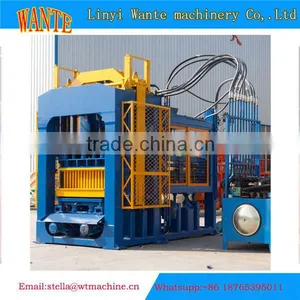 QT6-15 Hydraulic Press Interlock Block Making Machine Automatic Steam Bricks Making Machine thumbnail-4