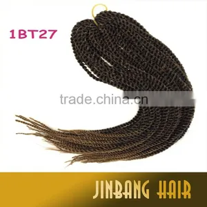 Afro Kinky Braids Synthetic Braiding Hair Senegalese Twist Hair Crochet Braid Hair Extensions thumbnail-3