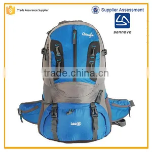 China Sannovo Hot Selling New Product Blue Fashion Outdoor Trekking Backbag for Men thumbnail-1